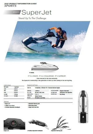 Yamaha Superjet SJ 1050 2025 4stroke – A New Era of Yamaha WaterCraft